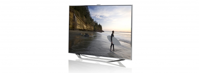 Samsung smart tv smart hub 3D apps 8 series design